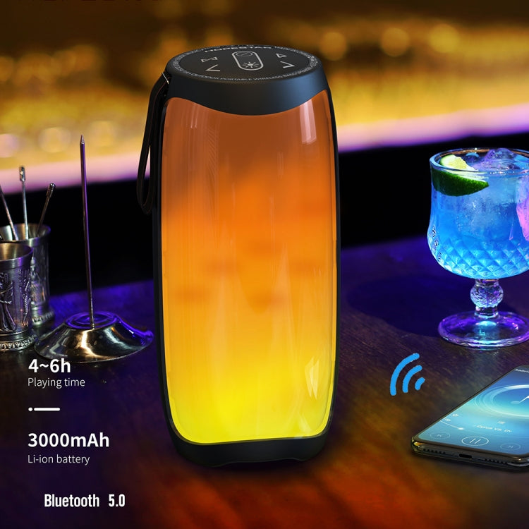 HOPESTAR P40 Bluetooth 5.0 Tragbarer, wasserdichter, kabelloser Bluetooth-Lautsprecher, P40 (Black), P40 (Blue)