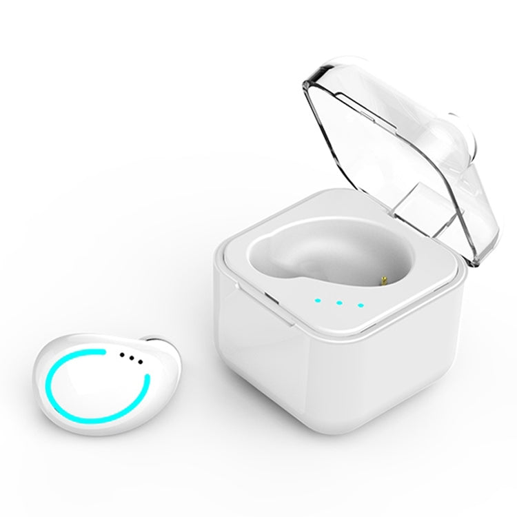 M-B8 Bluetooth 5.0 Mini unsichtbarer In-Ear-Stereo-Bluetooth-Kopfhörer mit Ladebox