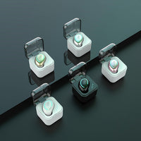M-B8 Bluetooth 5.0 Mini unsichtbarer In-Ear-Stereo-Bluetooth-Kopfhörer mit Ladebox