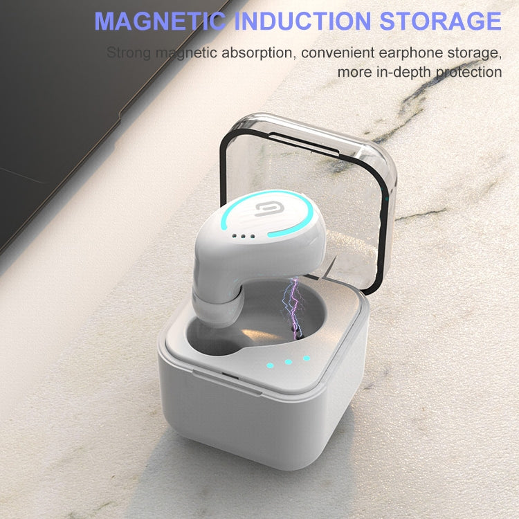 M-B8 Bluetooth 5.0 Mini unsichtbarer In-Ear-Stereo-Bluetooth-Kopfhörer mit Ladebox
