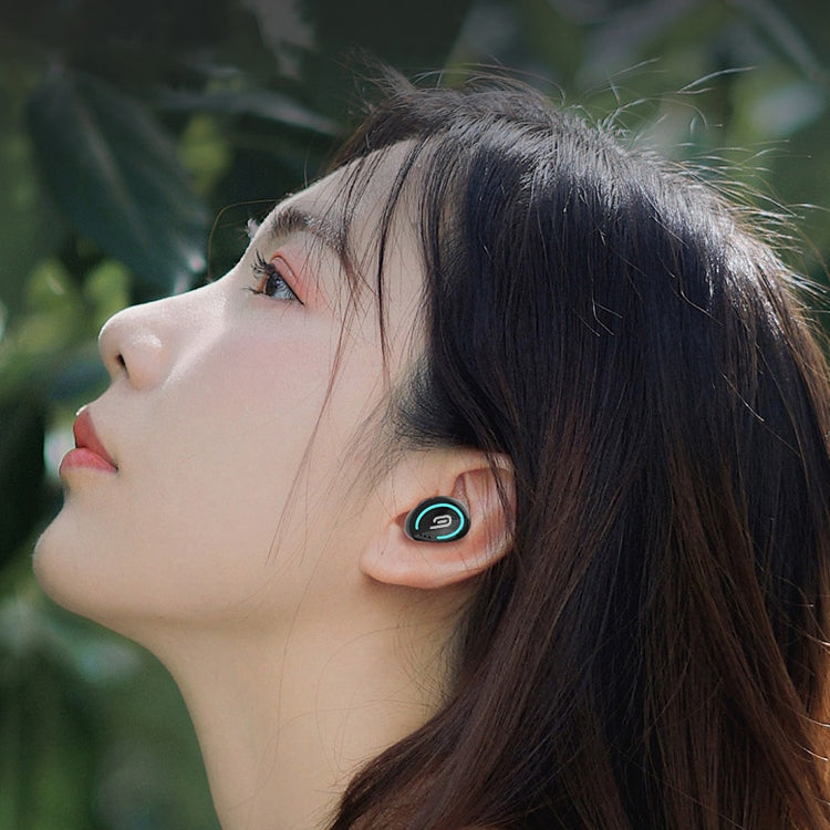 M-B8 Bluetooth 5.0 Mini unsichtbarer In-Ear-Stereo-Bluetooth-Kopfhörer mit Ladebox