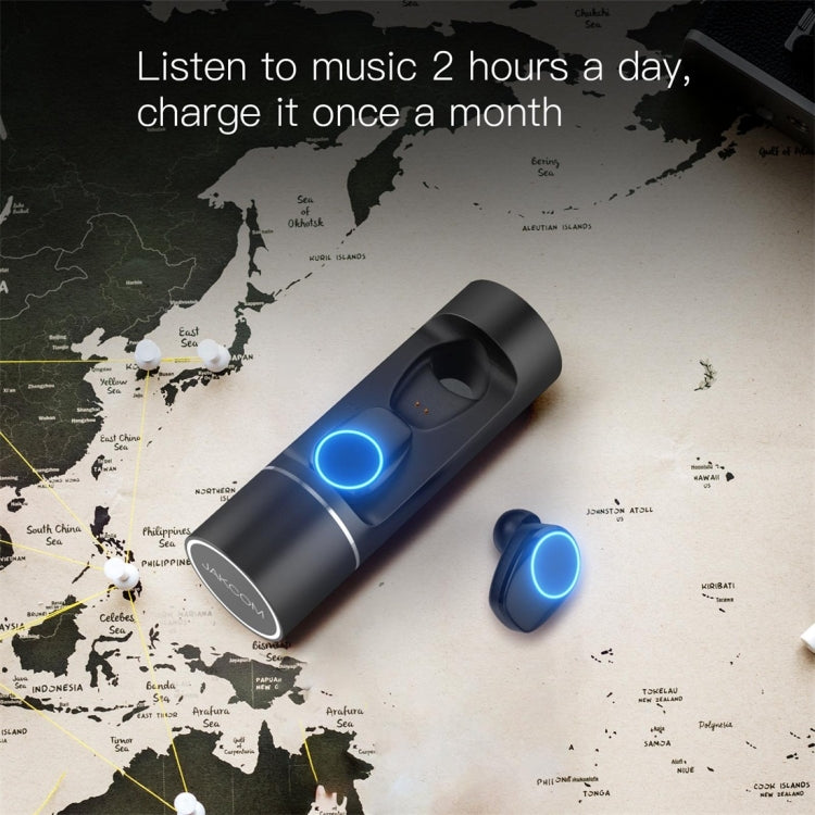 JAKCOM TWS Bluetooth 5.0 Multifunktions-wasserdichtes kabelloses Bluetooth-Headset