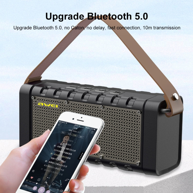 awei Y668 20W TWS Bluetooth-Außenlautsprecher
