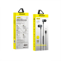 awei TC-2 USB-C / Typ-C-Schnittstelle 6D-Stereo-Surround-Kopfhörer mit Kabel