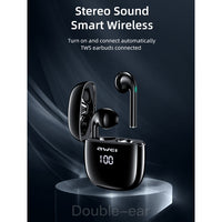 awei T28P Bluetooth V5.0 TWS Ture Wireless Sport-LED-Display-Headset mit Ladehülle