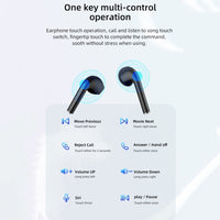 awei T28P Bluetooth V5.0 TWS Ture Wireless Sport-LED-Display-Headset mit Ladehülle