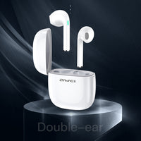 awei T28 Bluetooth V5.0 Ture Wireless Sports TWS Headset mit Ladekoffer