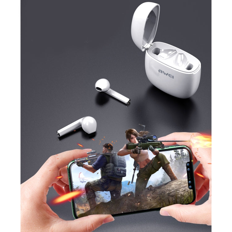 awei T28 Bluetooth V5.0 Ture Wireless Sports TWS Headset mit Ladekoffer