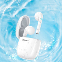 awei T28 Bluetooth V5.0 Ture Wireless Sports TWS Headset mit Ladekoffer