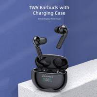 awei T15P Bluetooth V5.0 TWS Ture Wireless Sport-LED-Display-Headset mit Ladehülle, T15P