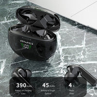 awei T15P Bluetooth V5.0 TWS Ture Wireless Sport-LED-Display-Headset mit Ladehülle, T15P