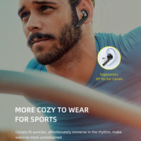 awei T15P Bluetooth V5.0 TWS Ture Wireless Sport-LED-Display-Headset mit Ladehülle, T15P