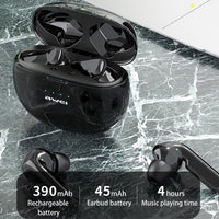 awei T15 TWS Bluetooth V5.0 Ture Kabelloses Sport-Headset mit Ladehülle, T15