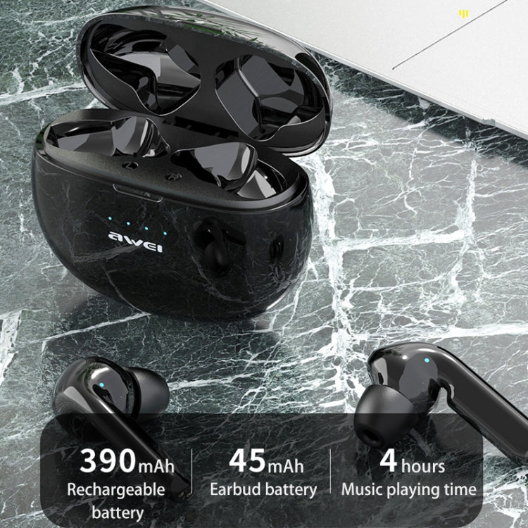awei T15 TWS Bluetooth V5.0 Ture Kabelloses Sport-Headset mit Ladehülle, T15