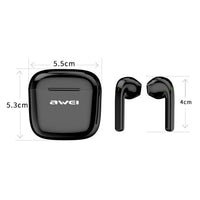 awei T26 TWS Bluetooth V5.0 Ture Kabelloses Sport-Headset mit Ladehülle, T26 Pro