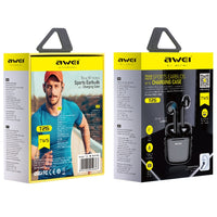 awei T26 TWS Bluetooth V5.0 Ture Kabelloses Sport-Headset mit Ladehülle, T26 Pro