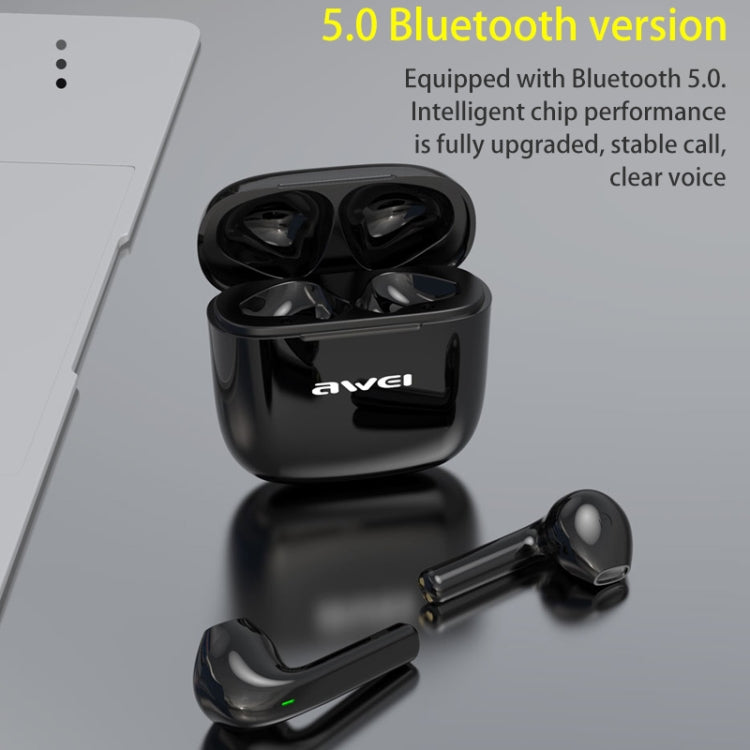 awei T26 TWS Bluetooth V5.0 Ture Kabelloses Sport-Headset mit Ladehülle, T26 Pro