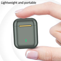 J18 Bluetooth 5.0 TWS Kabelloser binauraler Bluetooth-Kopfhörer mit Ladebox, J18 (Green), J18 (Rose Gold), J18 (White), J18 (Black)
