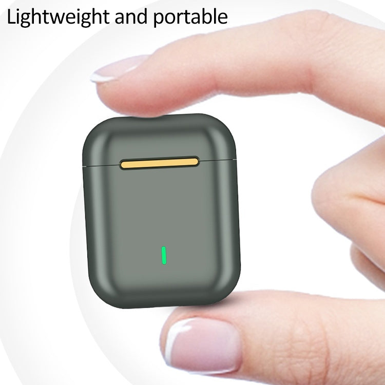 J18 Bluetooth 5.0 TWS Kabelloser binauraler Bluetooth-Kopfhörer mit Ladebox, J18 (Green), J18 (Rose Gold), J18 (White), J18 (Black)