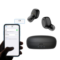 YH-03 TWS V5.0 Kabelloses Stereo-Bluetooth-Headset mit Ladehülle, unterstützt Sprachassistent