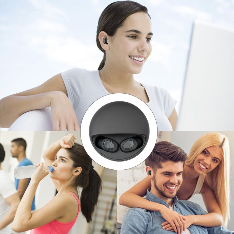 YH-03 TWS V5.0 Kabelloses Stereo-Bluetooth-Headset mit Ladehülle, unterstützt Sprachassistent