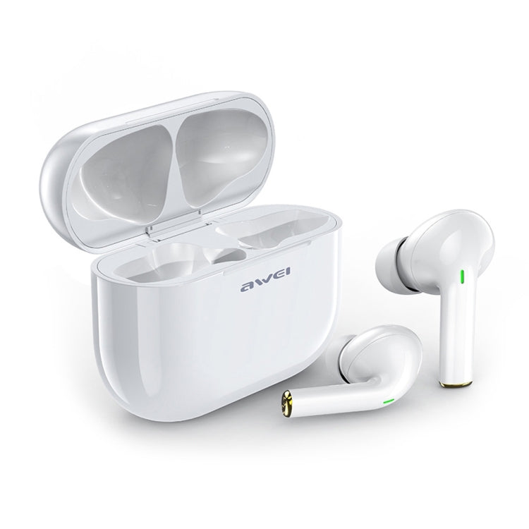 awei T29 Bluetooth V5.0 TWS Echtes kabelloses Sport-Headset mit Ladehülle