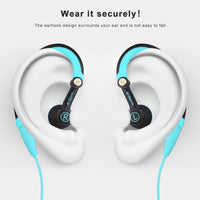 Mucro Typ-C-Stecker-In-Ear-Sport-Ohrbügel-Stereokopfhörer mit Kabel für Jogging und Fitnessstudio, Type-C
