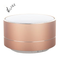 Tragbarer Mini-Bluetooth-Lautsprecher A10 mit integriertem Mikrofon und LED, unterstützt Freisprechanrufe und TF-Karte