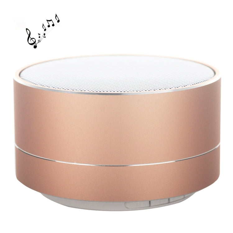 Tragbarer Mini-Bluetooth-Lautsprecher A10 mit integriertem Mikrofon und LED, unterstützt Freisprechanrufe und TF-Karte