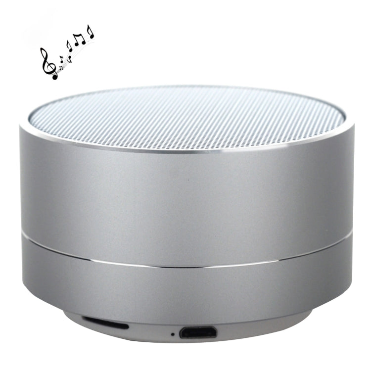 Tragbarer Mini-Bluetooth-Lautsprecher A10 mit integriertem Mikrofon und LED, unterstützt Freisprechanrufe und TF-Karte