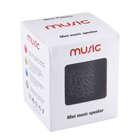 Tragbarer Mini-Bluetooth-Stereolautsprecher A9 Glare Crack mit LED-Licht, integriertem Mikrofon, Unterstützung für Freisprechanrufe und TF-Karte