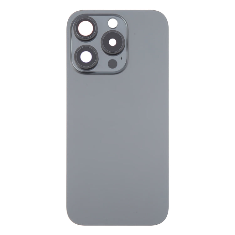 Für iPhone 16 Pro Max Glas Original Akku Rückseite mit Kameraobjektivabdeckung