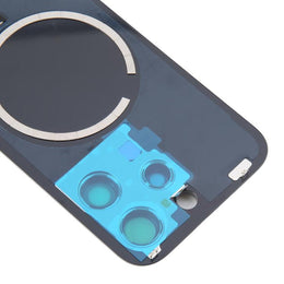 Für iPhone 16 Pro Max Original Glas-Akku-Rückabdeckung mit Kameraobjektivabdeckung + MagSafe-Magnet, For iPhone 16 Pro Max(Original with MagSafe)