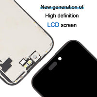 Für iPhone 16 HD+ Incell-LCD-Bildschirm mit vollständiger Digitizer-Montage, For iPhone 16(HD+ incell)