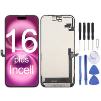 Für iPhone 16 Plus HD+ Incell-Bildschirm mit vollständiger Digitizer-Montage, For iPhone 16 Plus(HD+ incell)