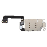 Für iPhone 16 Dual-SIM-Kartenhalterbuchse mit Flexkabel, For iPhone 16 (Dual Card)