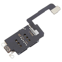 Für iPhone 16 Dual-SIM-Kartenhalterbuchse mit Flexkabel, For iPhone 16 (Dual Card)