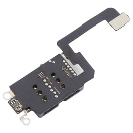 Für iPhone 16 Einzel-SIM-Kartenhalterbuchse mit Flexkabel, For iPhone 16 (Single Card)