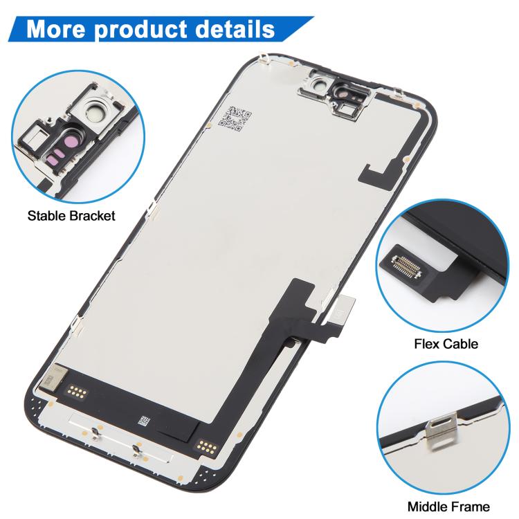 JK incell LCD-Bildschirm für iPhone 16, For iPhone 16(incell)