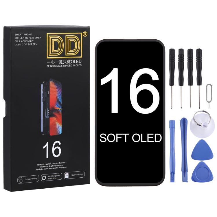 Für iPhone 16 DD Soft OLED-Bildschirm, IC entfernen, professionelle Reparatur erforderlich, For iPhone 16 DD(Soft OLED)