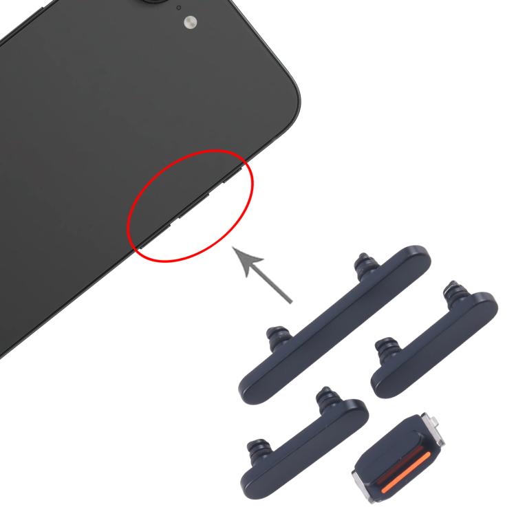 Ein-/Ausschalter und Lautstärkeregler für iPhone 16e, For iPhone 16e