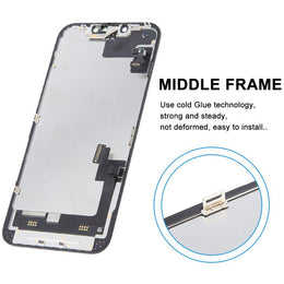 Originales LCD-Display mit Digitizer (Komplettset) für iPhone 16e, For iPhone 16e(Original)