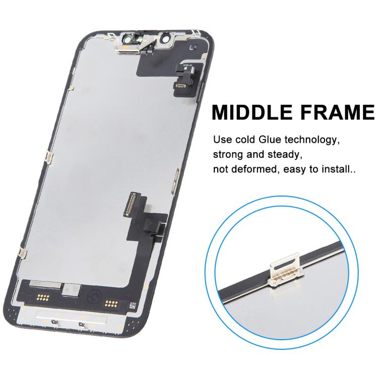 Originales LCD-Display mit Digitizer (Komplettset) für iPhone 16e, For iPhone 16e(Original)