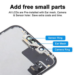 Originales LCD-Display mit Digitizer (Komplettset) für iPhone 16e, For iPhone 16e(Original)