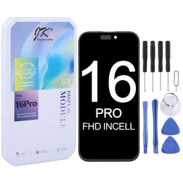 JK Incell LCD-Bildschirm für iPhone 16 Pro, For iPhone 16 Pro