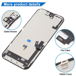 JK Hart-OLED-Bildschirm für iPhone 16, For iPhone 16