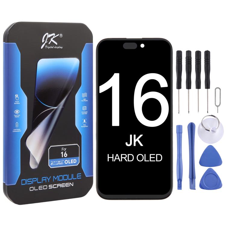 JK Hart-OLED-Bildschirm für iPhone 16, For iPhone 16