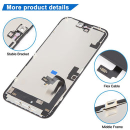 JK Hart-OLED-Bildschirm für iPhone 16 Plus, For iPhone 16 Plus