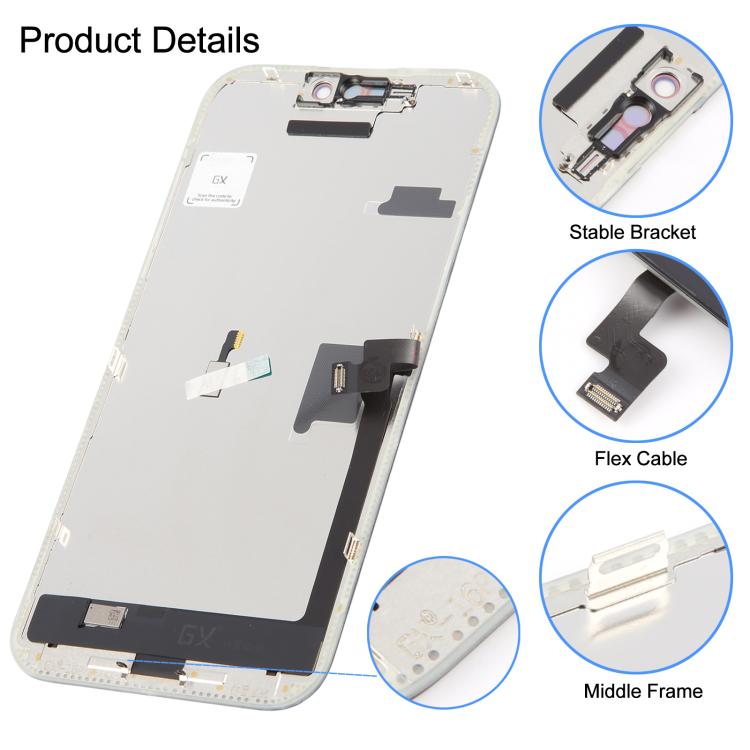 GX Hard OLED-Display für iPhone 16 Pro Max, For iPhone 16 Pro Max