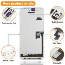 HXL Soft OLED-Display für iPhone 16 Pro Max, For iPhone 16 Pro Max
